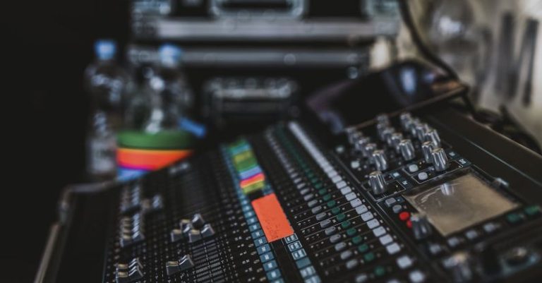 Audio - Black Audio Mixer