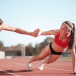 DJing Skills - Mam and Woman Doing Exercise