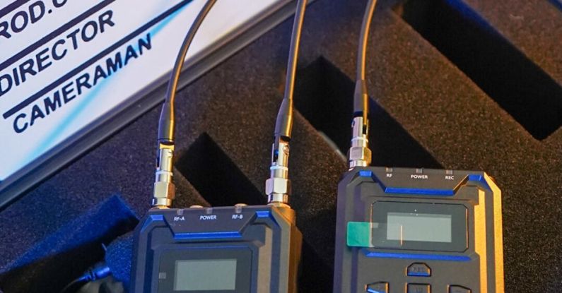 Wireless Microphones - Black Element of Wireless Microphones System Lying on Open Hard Case