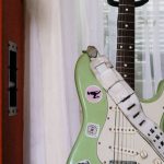 Surround Sound Systems - White and GreenStratocaster Electric Guitar