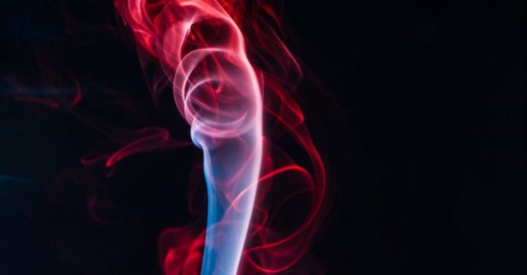 Effects - Red Smoke Illustration
