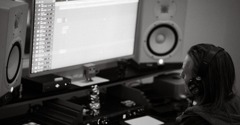 Mixing And Mastering - Audio engineer in the studio