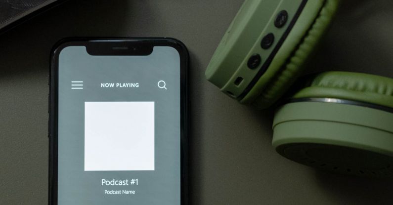 Podcast Monetization - A Podcast Music Playing on a Smartphone